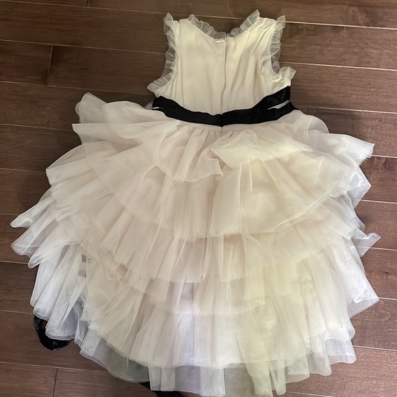 Joyfolie ivory and black dress - Picture 3 of 3